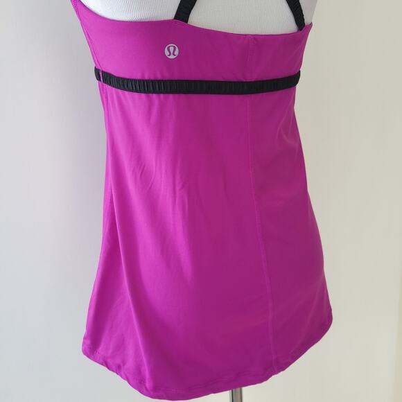 Lululemon Dance Strap Tank Ultra Violet Babydoll Yoga Loose Fit 8 - Picture 8 of 12